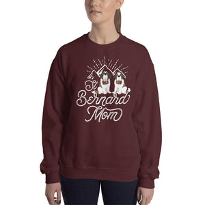 St Bernard Mom Mountain Sweatshirt - Lucy + Norman