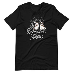 St Bernard Mom Mountain T-Shirt - Lucy + Norman