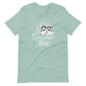 St Bernard Mom Mountain T-Shirt - Lucy + Norman