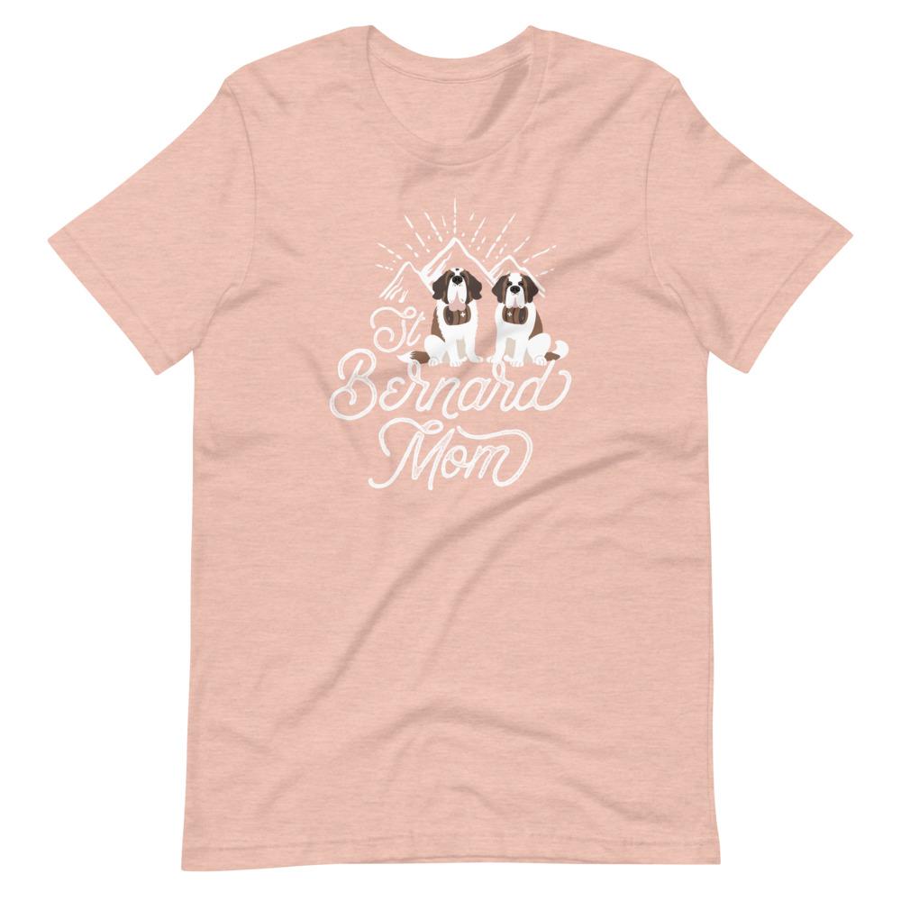 St Bernard Mom Mountain T-Shirt - Lucy + Norman