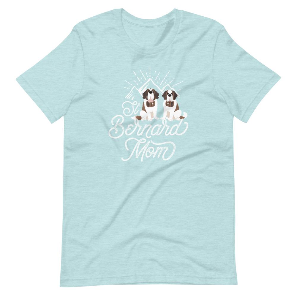 St Bernard Mom Mountain T-Shirt - Lucy + Norman