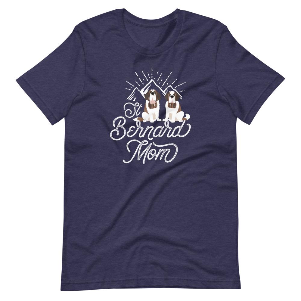 St Bernard Mom Mountain T-Shirt - Lucy + Norman