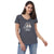 St Bernard Mom Recycled V-Neck - Lucy + Norman