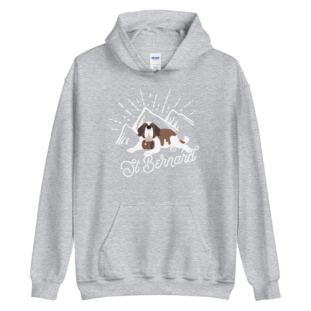 St Bernard Mountain Heavy Hoodie - Lucy + Norman