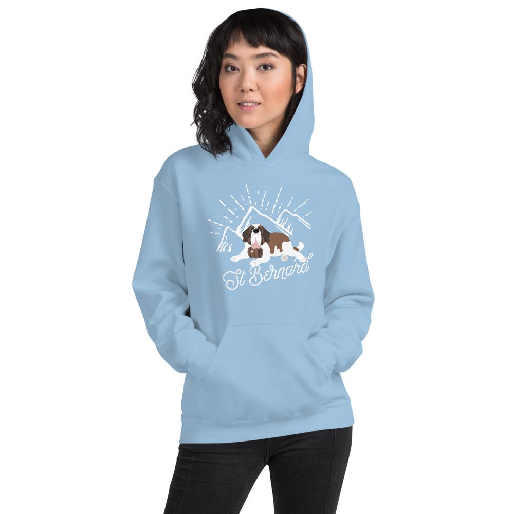 St Bernard Mountain Heavy Hoodie - Lucy + Norman