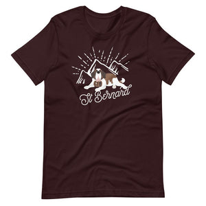 St Bernard Mountain T-Shirt - Lucy + Norman