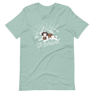 St Bernard Mountain T-Shirt - Lucy + Norman