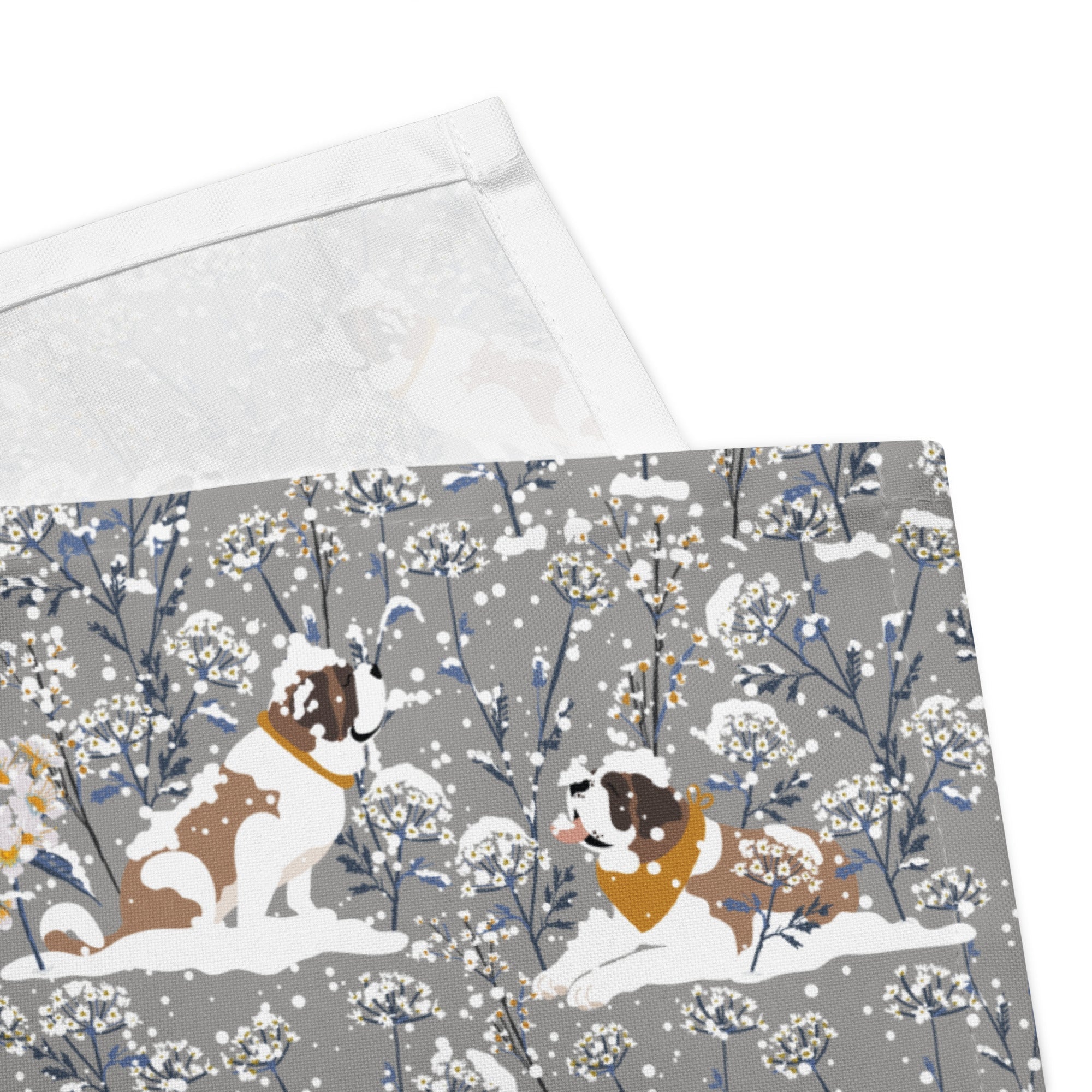 St Bernard Snowflower Cloth Napkin Set - Lucy + Norman