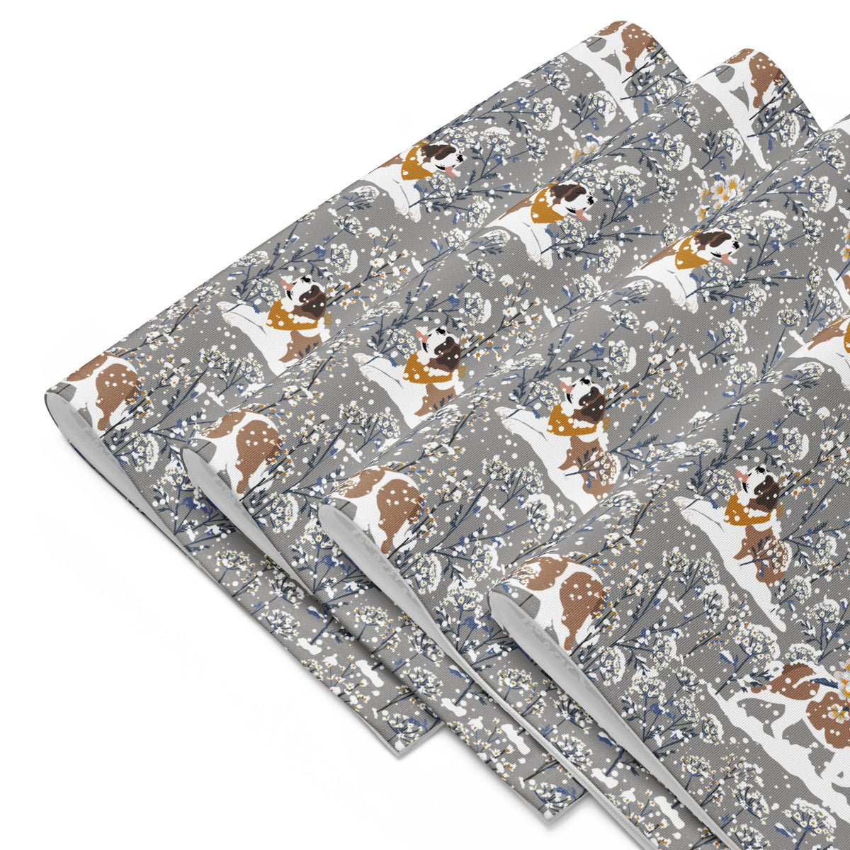 St Bernard Snowflower Placemat Set - Lucy + Norman