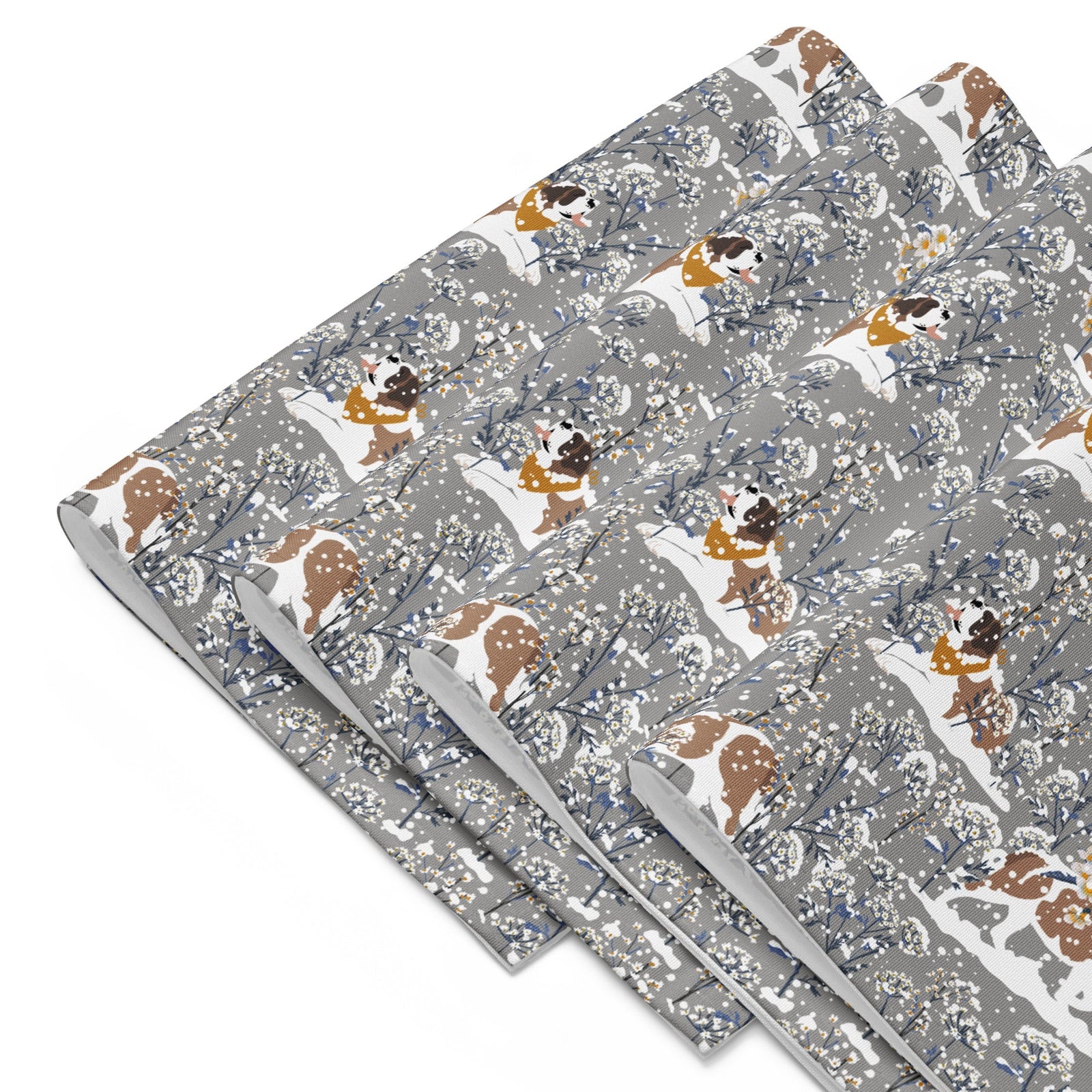 St Bernard Snowflower Placemat Set - Lucy + Norman