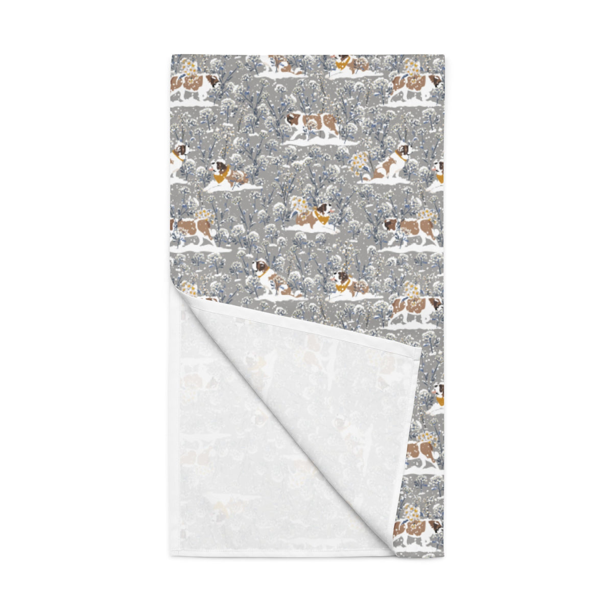 St Bernard Snowflower Table Runner - Lucy + Norman