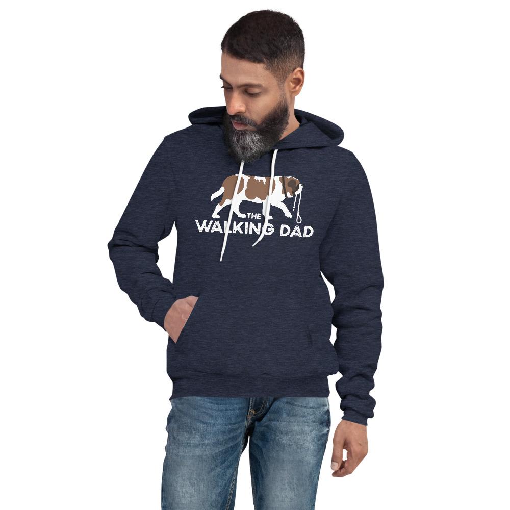 The Walking Dad Fleece Hoodie - Lucy + Norman