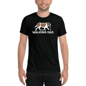 The Walking Dad Tri-Blend T-Shirt - Lucy + Norman