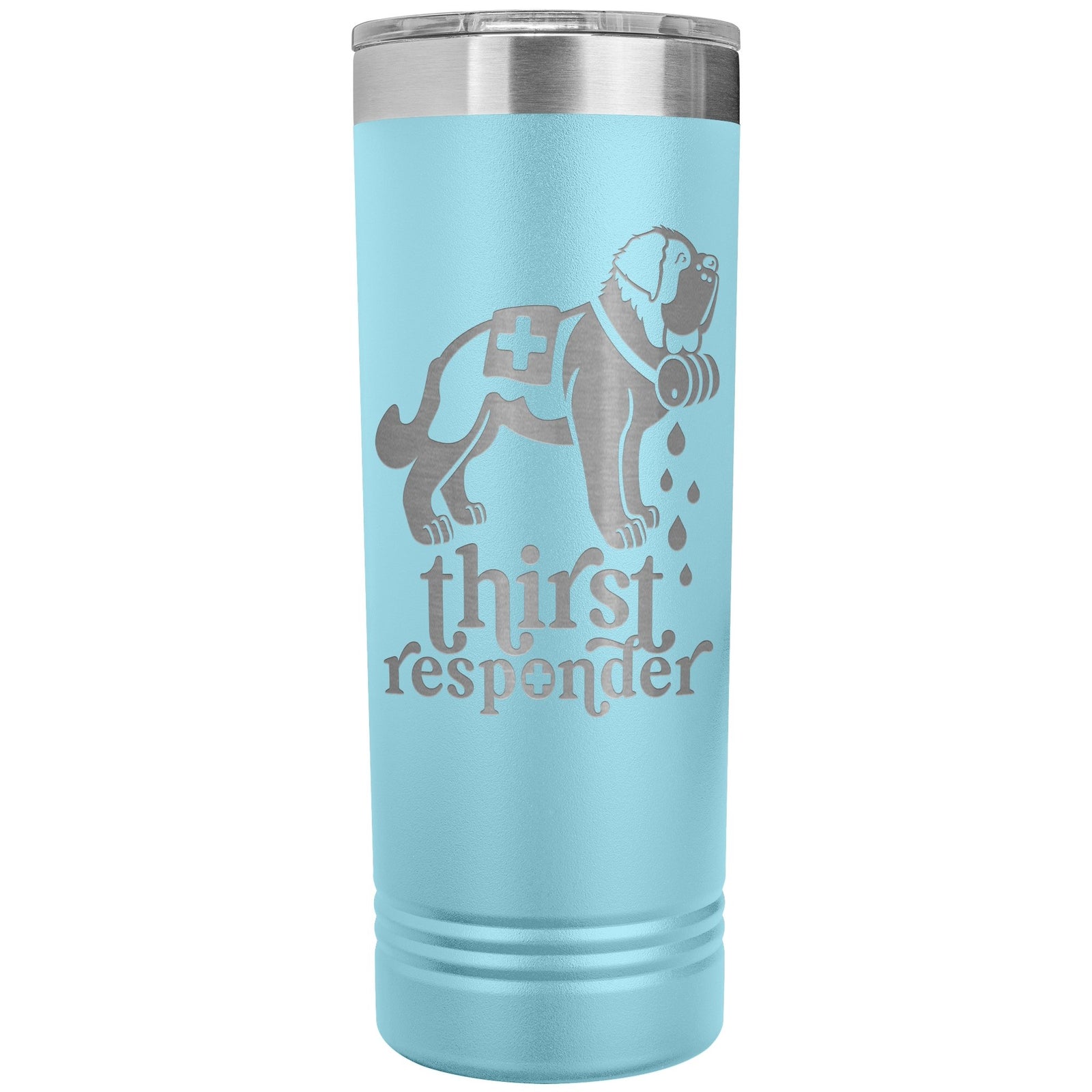 Thirst Responder Saint Bernard Skinny Tumbler - Lucy + Norman