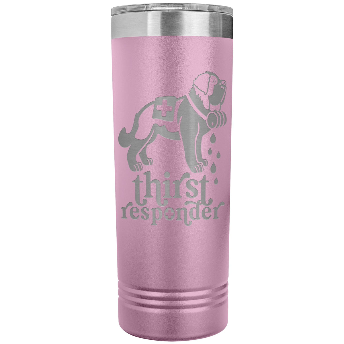 Thirst Responder Saint Bernard Skinny Tumbler - Lucy + Norman