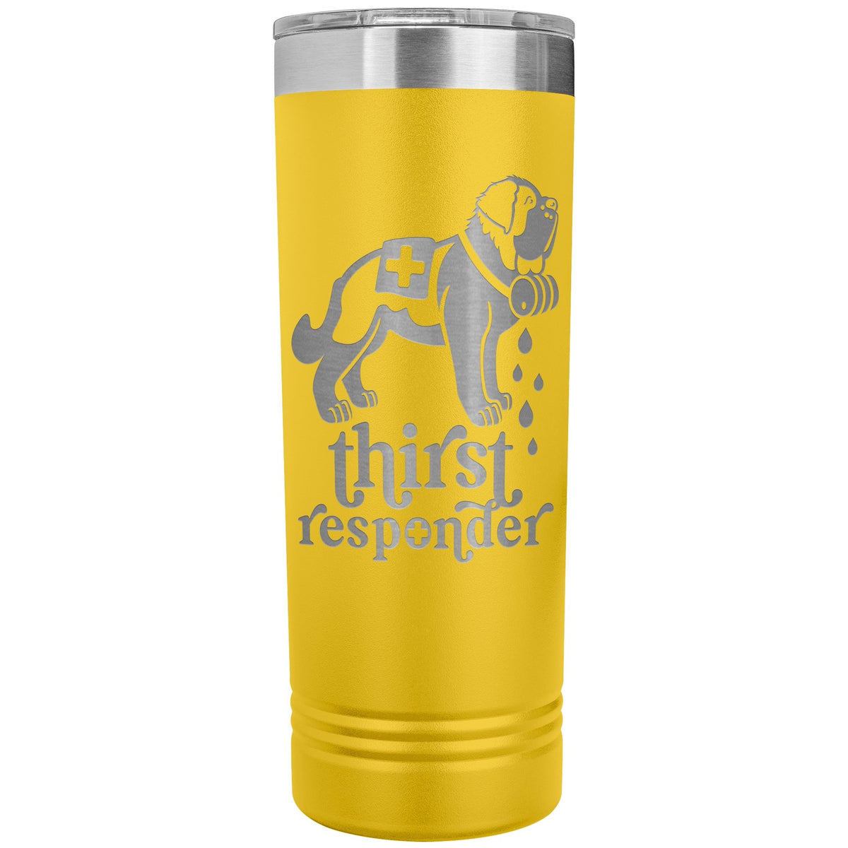 Thirst Responder Saint Bernard Skinny Tumbler - Lucy + Norman