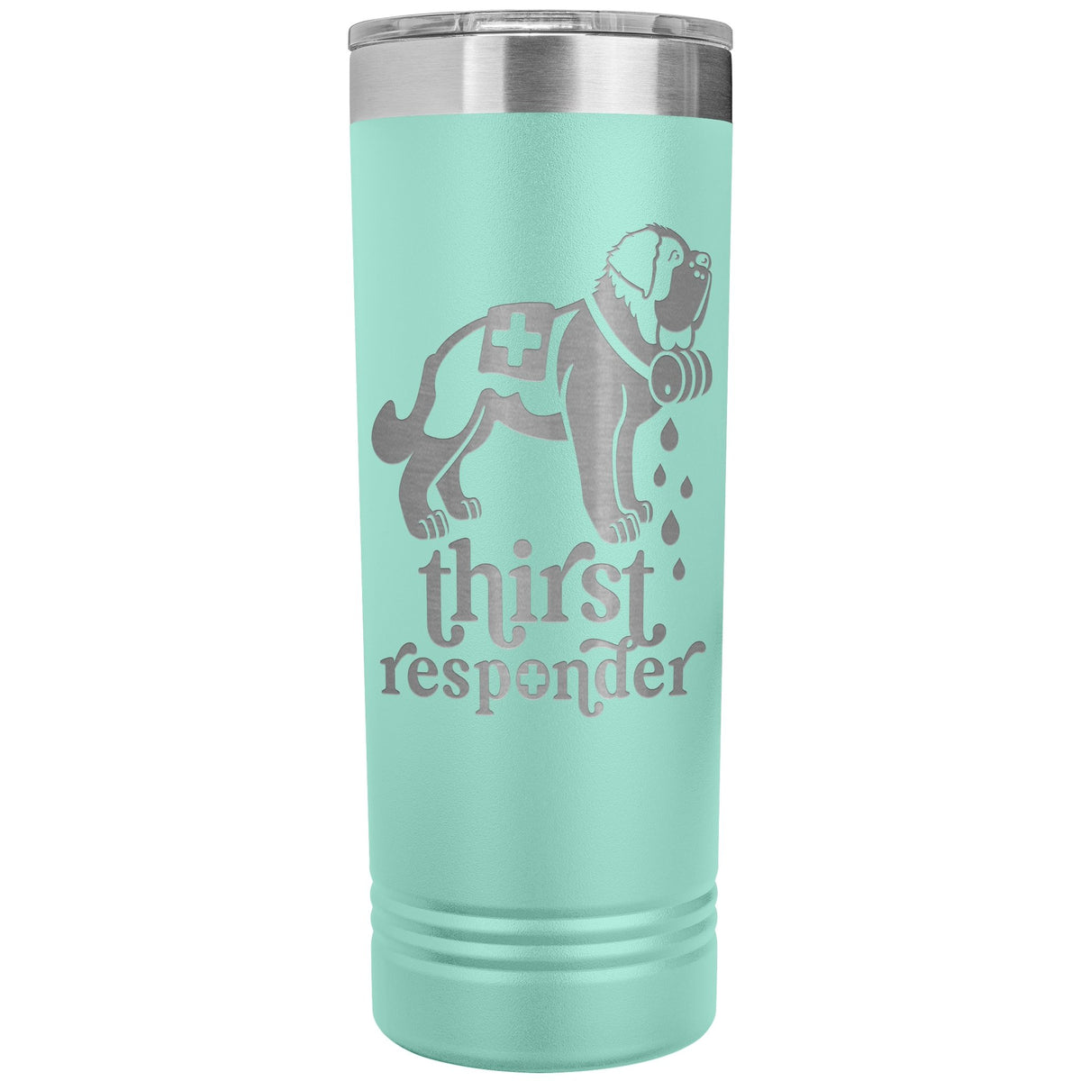 Thirst Responder Saint Bernard Skinny Tumbler - Lucy + Norman
