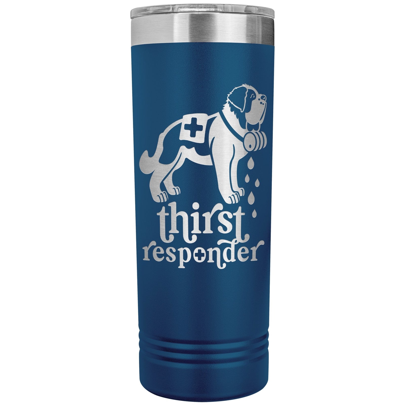 Thirst Responder Saint Bernard Skinny Tumbler - Lucy + Norman