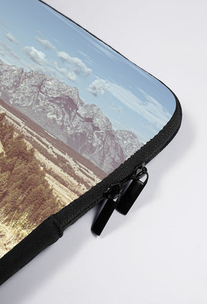 Vintage Mountains St Bernard Laptop Sleeve - Lucy + Norman
