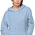 White Embroidered Saint Bernard Mountains Pigment-dyed Hoodie - Lucy + Norman