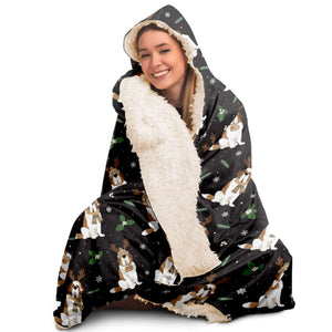 Winter Pines Hooded Blanket - Lucy + Norman