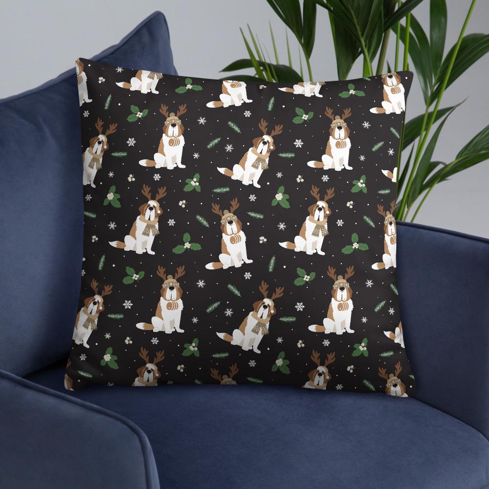 Winter Pines Throw Pillow - Lucy + Norman