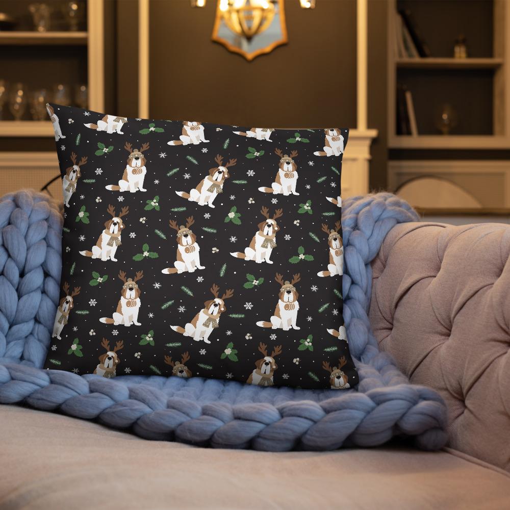 Winter Pines Throw Pillow - Lucy + Norman