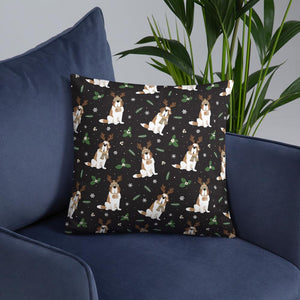 Winter Pines Throw Pillow - Lucy + Norman