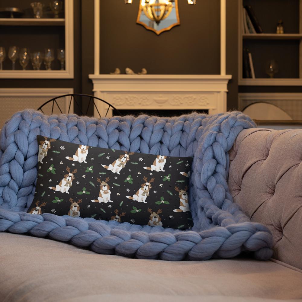 Winter Pines Throw Pillow - Lucy + Norman