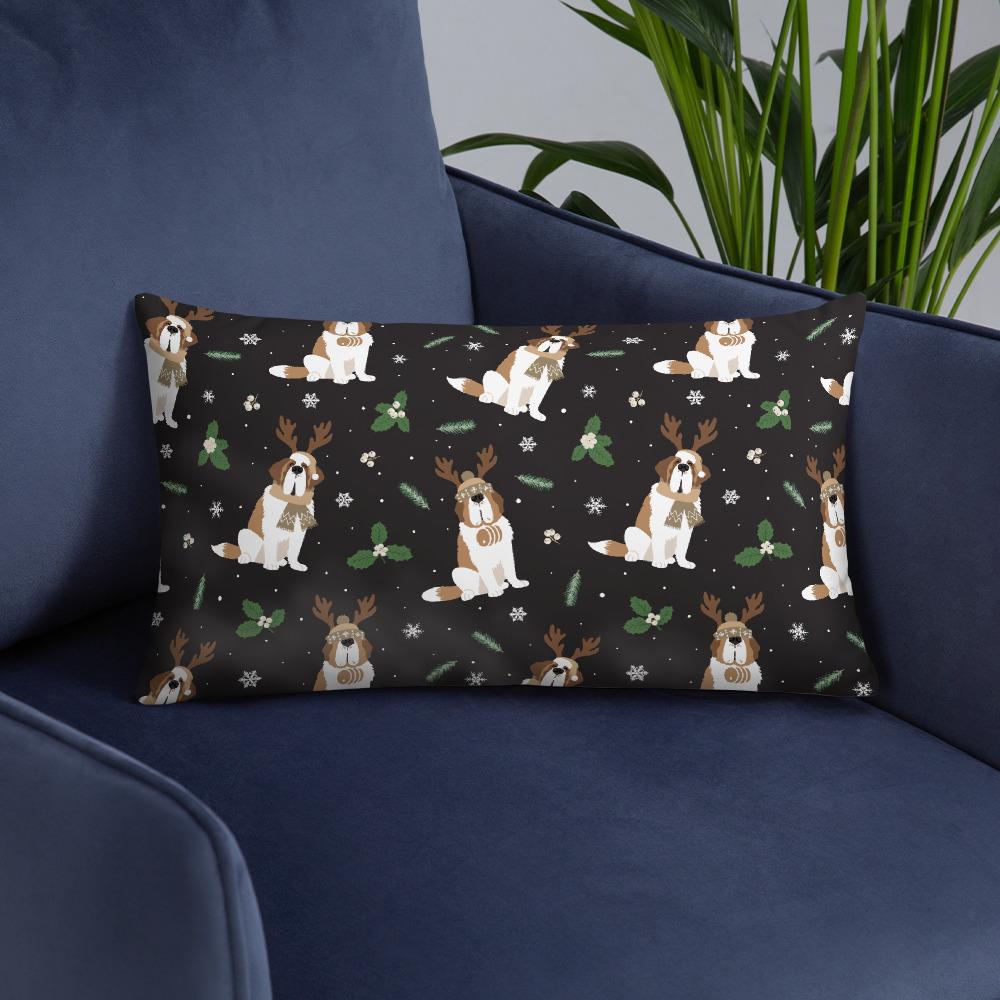 Winter Pines Throw Pillow - Lucy + Norman